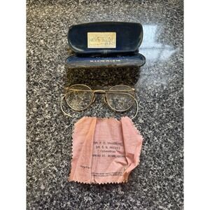 Vintage American Optical FUL-VUE AO 1/10‎ 12 KGF Glasses 12k Gold Filled W/ Case